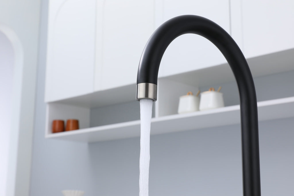 4-in-1 Fohen Fervente Touch - Matt Black with Nickel Accents
