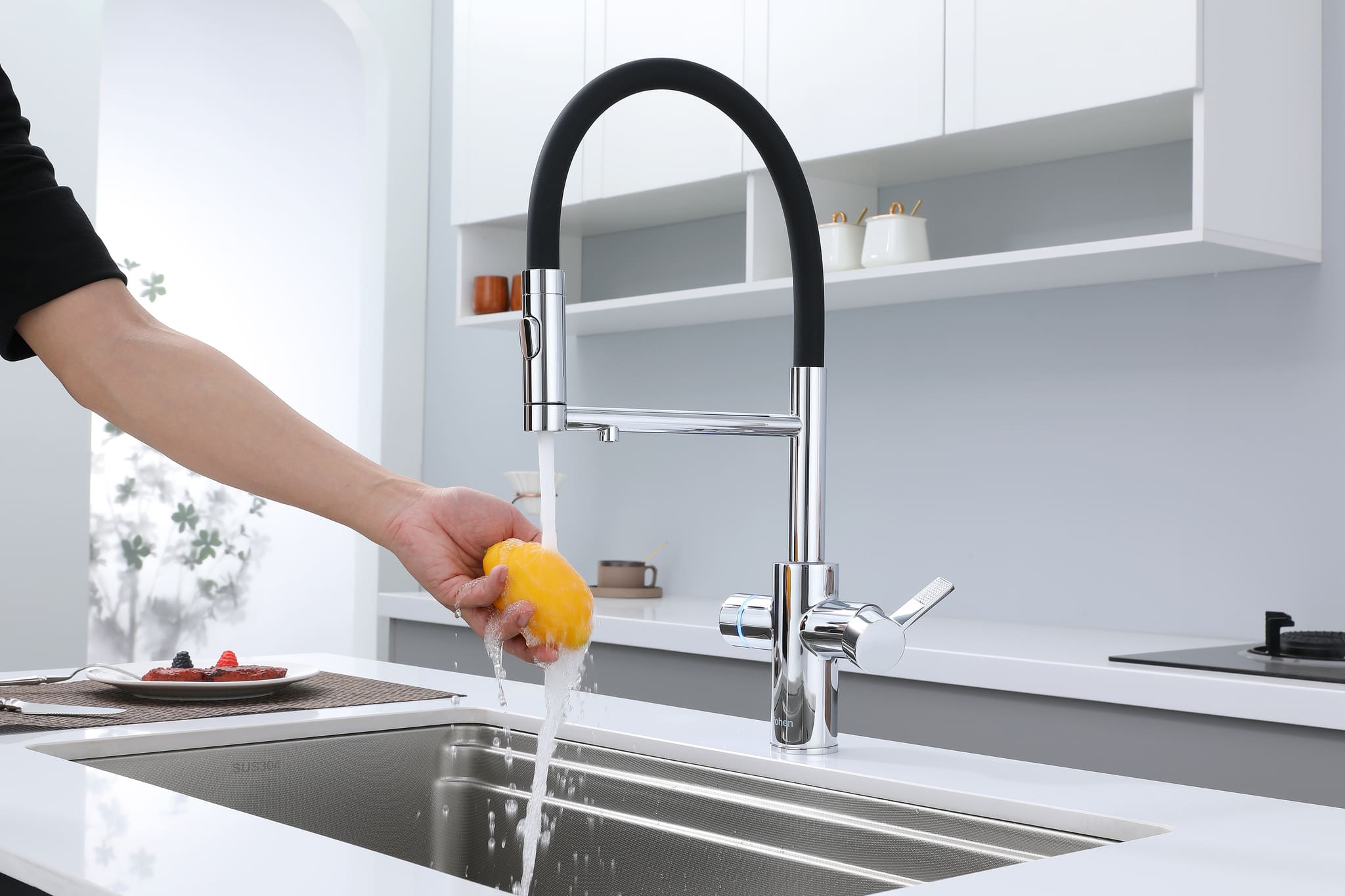 4-in-1 Fohen Flux Touch - Chrome