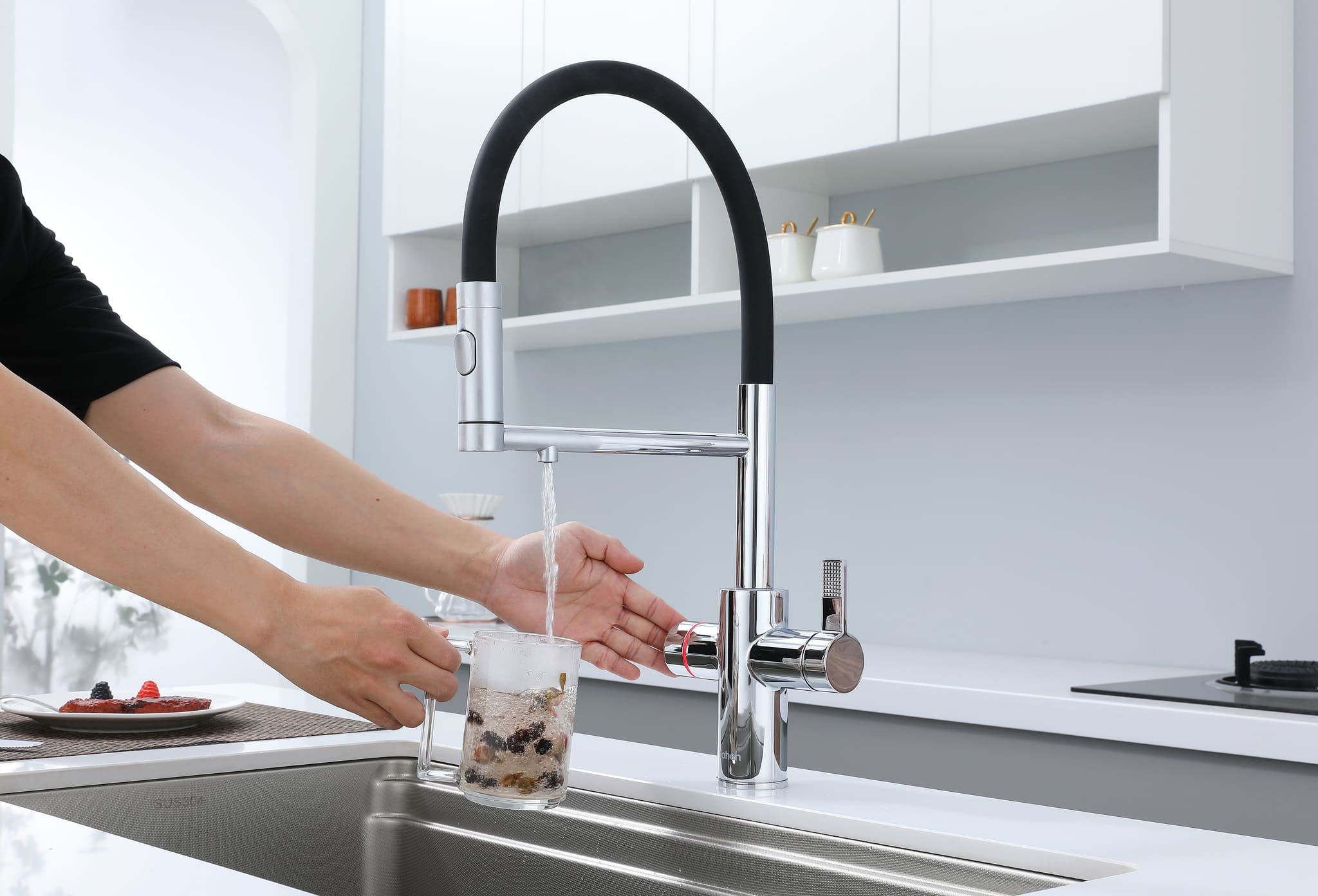 4-in-1 Fohen Flux Touch - Chrome