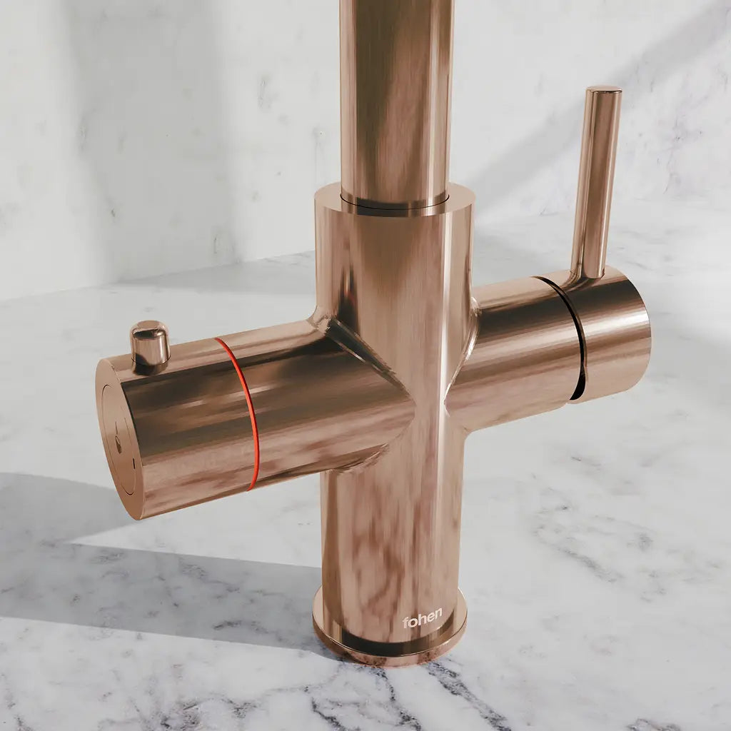Fohen Aran Pro Rose Gold Tap Close-up