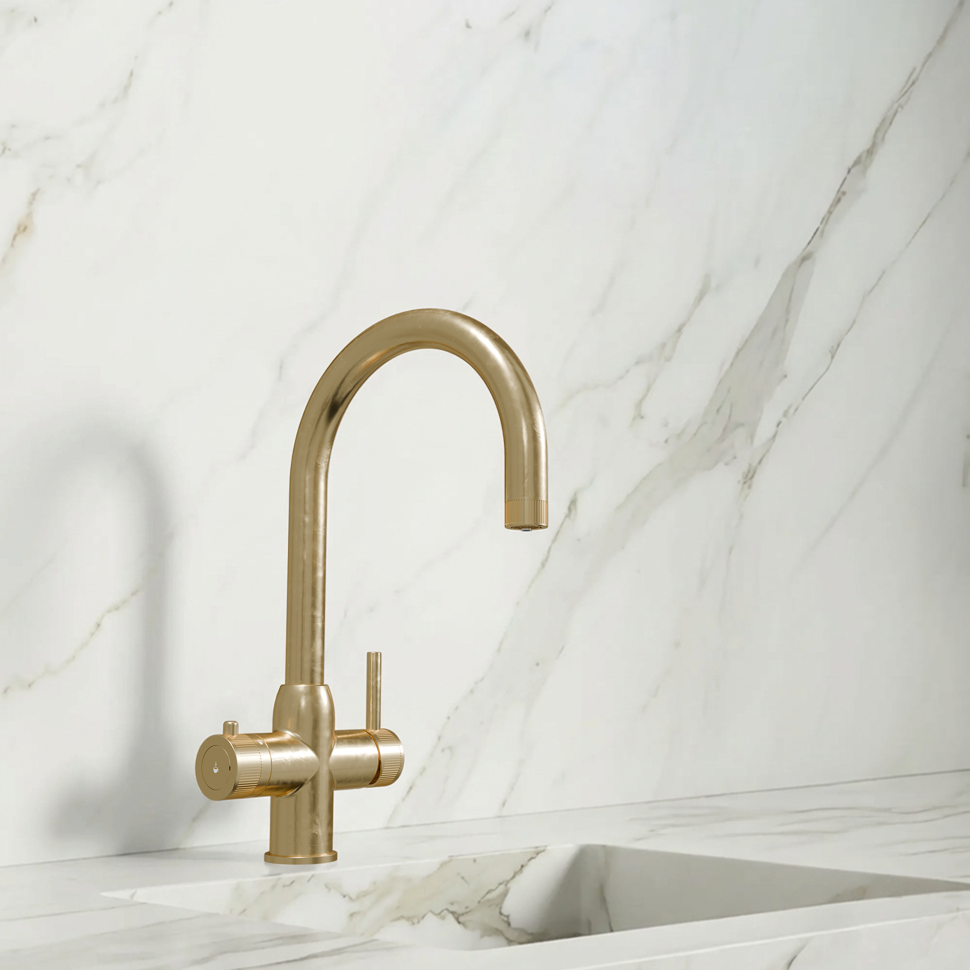 4-in-1 Fohen Areli+ - Brushed Brass