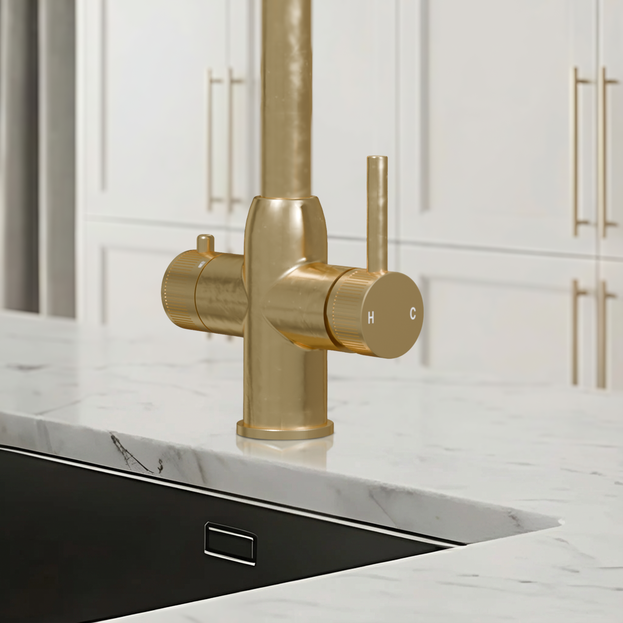 4-in-1 Fohen Areli+ - Brushed Brass