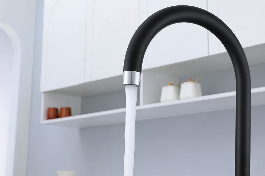 4-in-1 Fohen Fervente Touch - Matt Black with Chrome Accents
