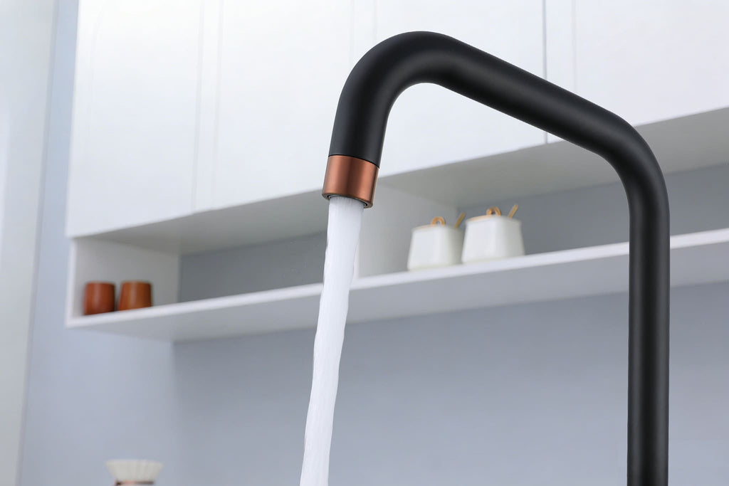 4-in-1 Fohen Fedina Touch - Matt Black & Rose Gold Accents