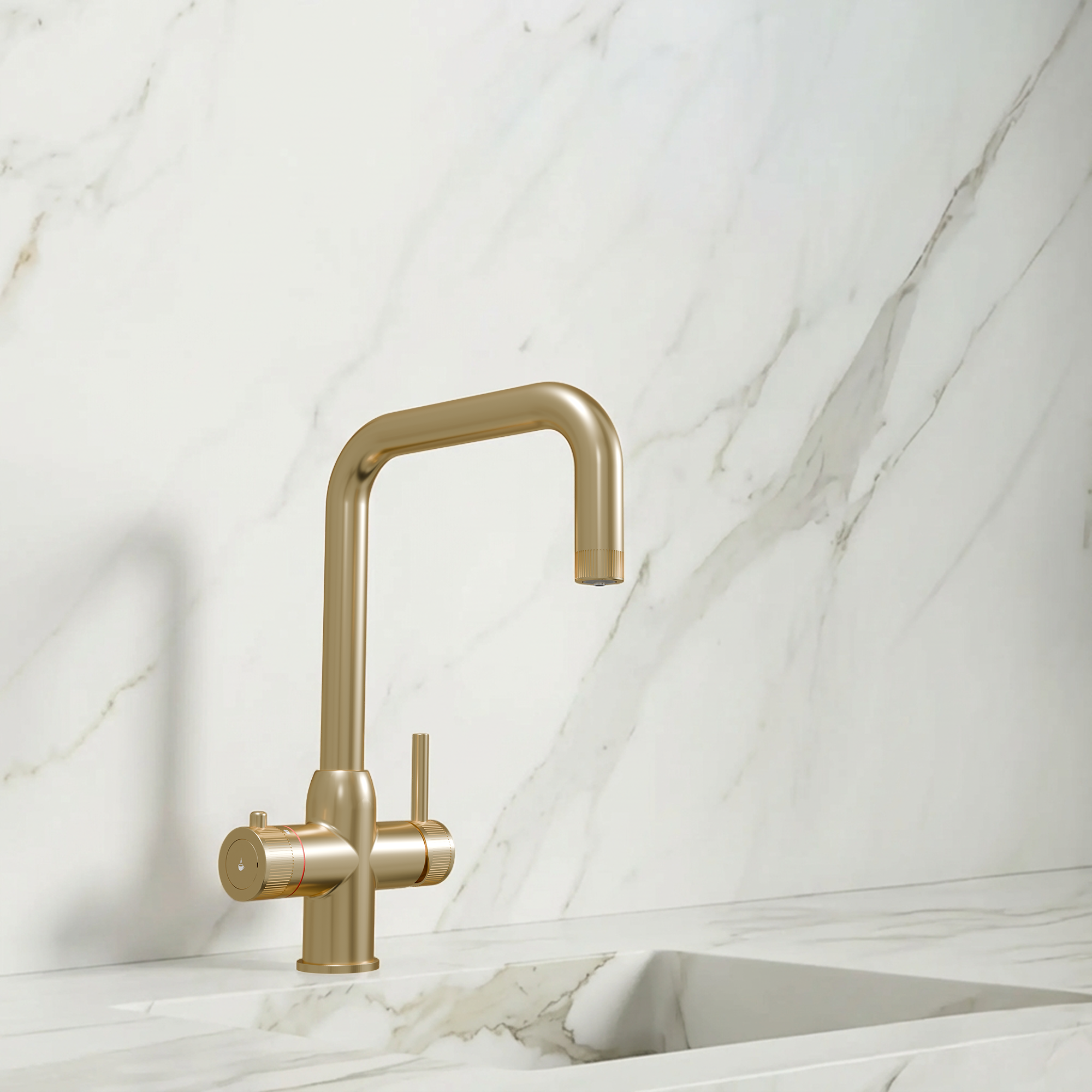 4-in-1 Fohen Enos+ - Brushed Brass