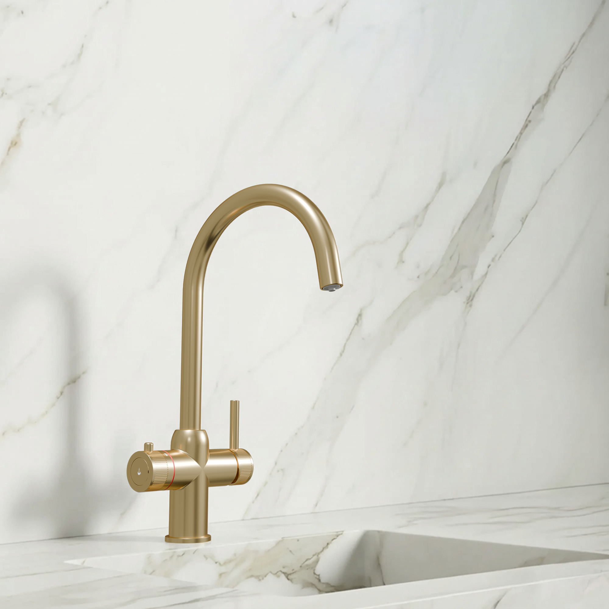 3-in-1 Fohen Enos - Brushed Brass