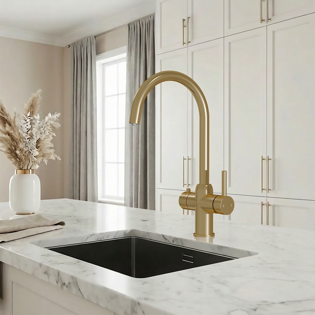 3-in-1 Fohen Enos - Brushed Brass