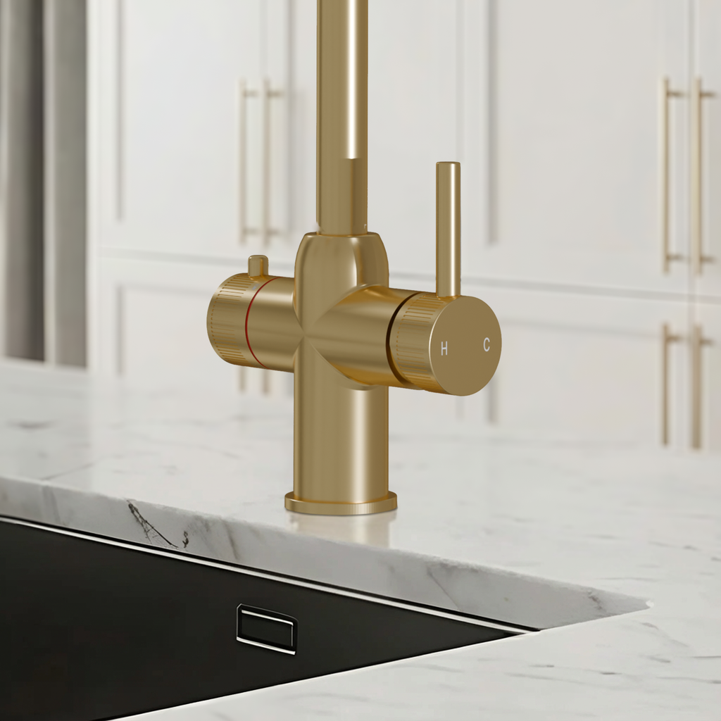3-in-1 Fohen Enos - Brushed Brass
