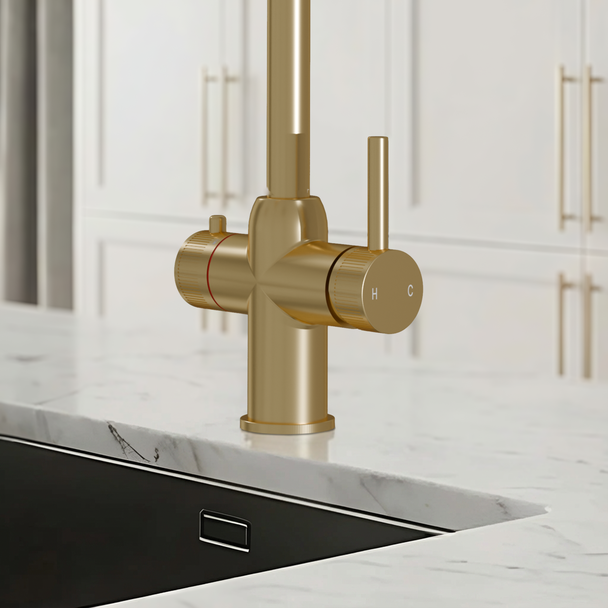 3-in-1 Fohen Enos - Brushed Brass
