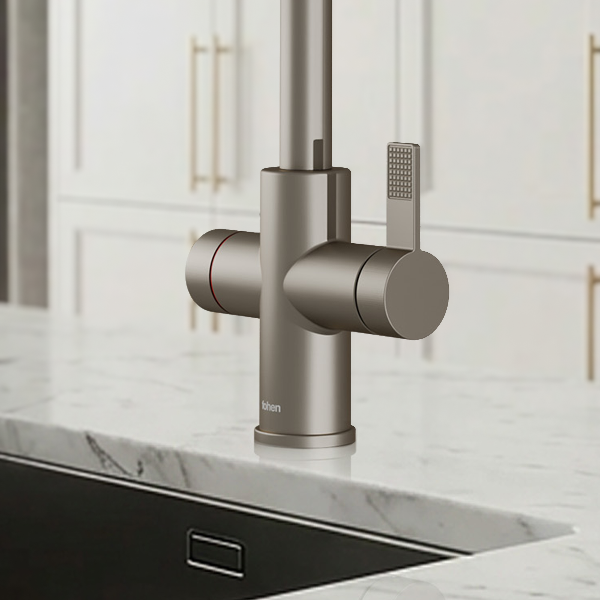 4-in-1 Fohen Fedina Touch - Brushed Nickel