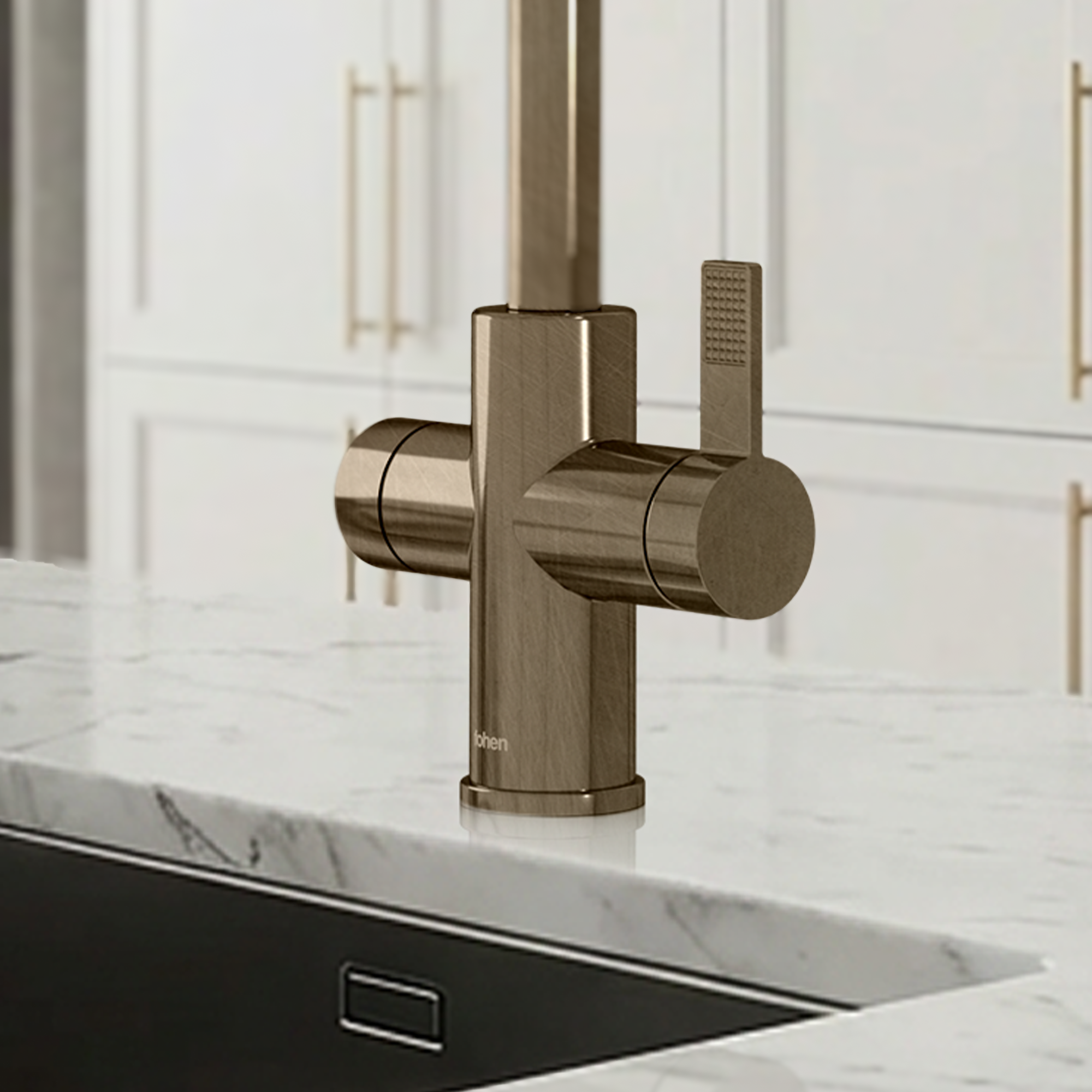 Image of Fohen 4-in-1 Fedina Touch - Patinated Brass
