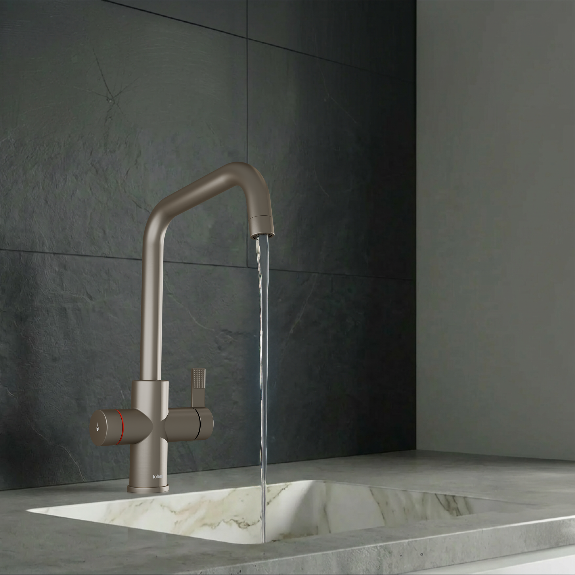 4-in-1 Fohen Fedina Touch - Brushed Nickel