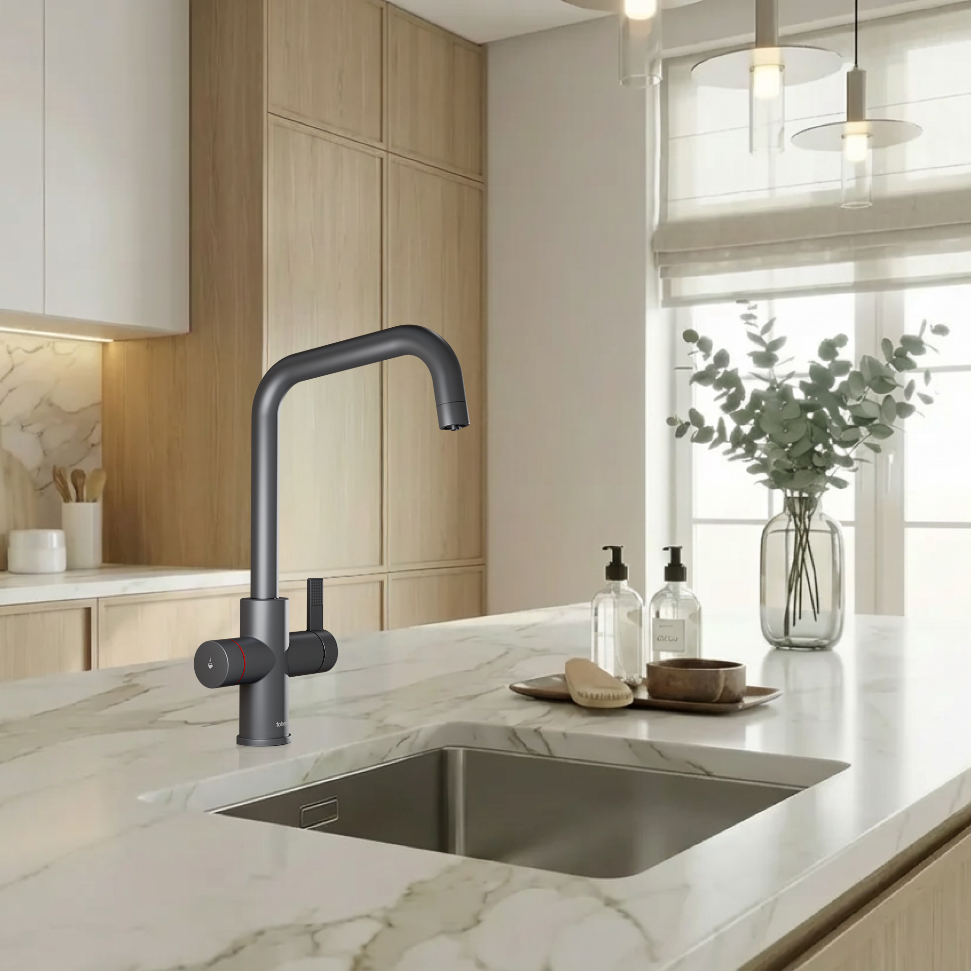 4-in-1 Fohen Fedina Touch - Brushed Gunmetal