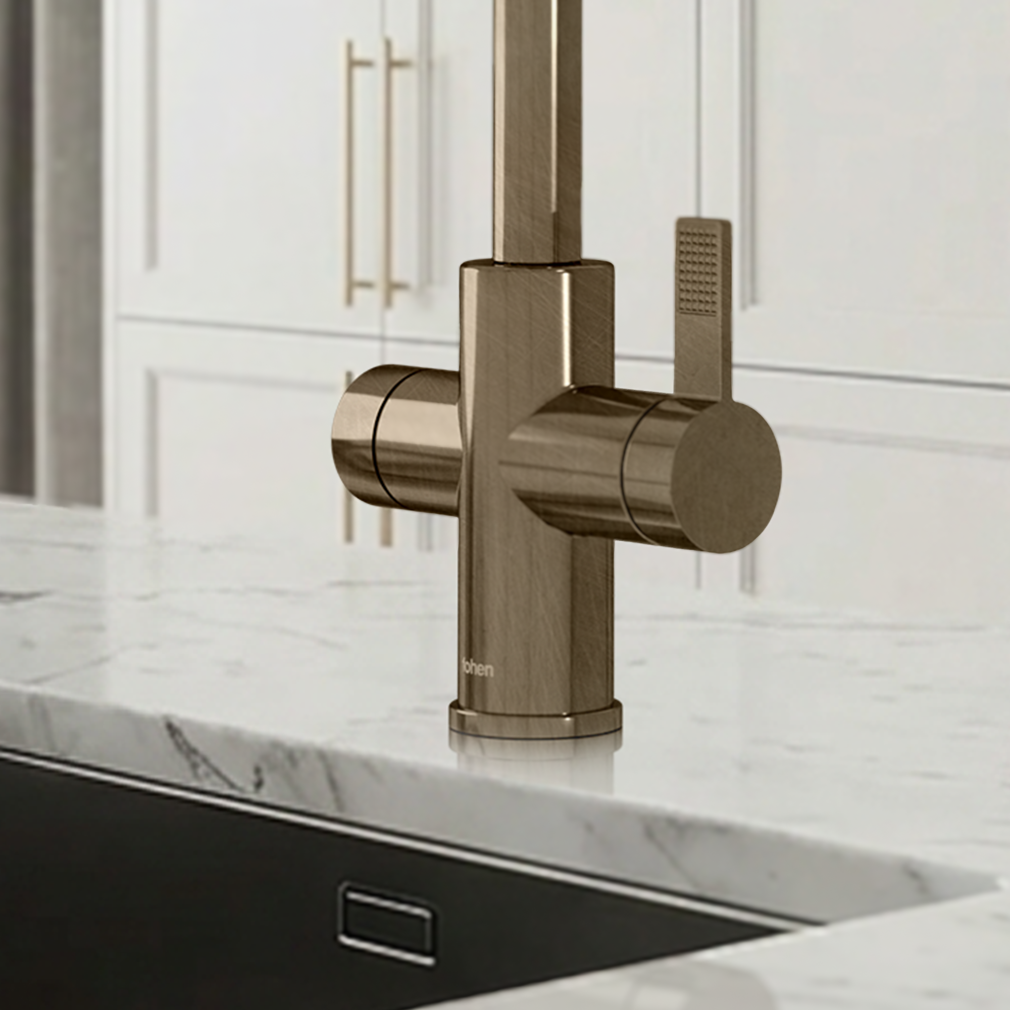 4-in-1 Fohen Fervente Touch - Patinated Brass