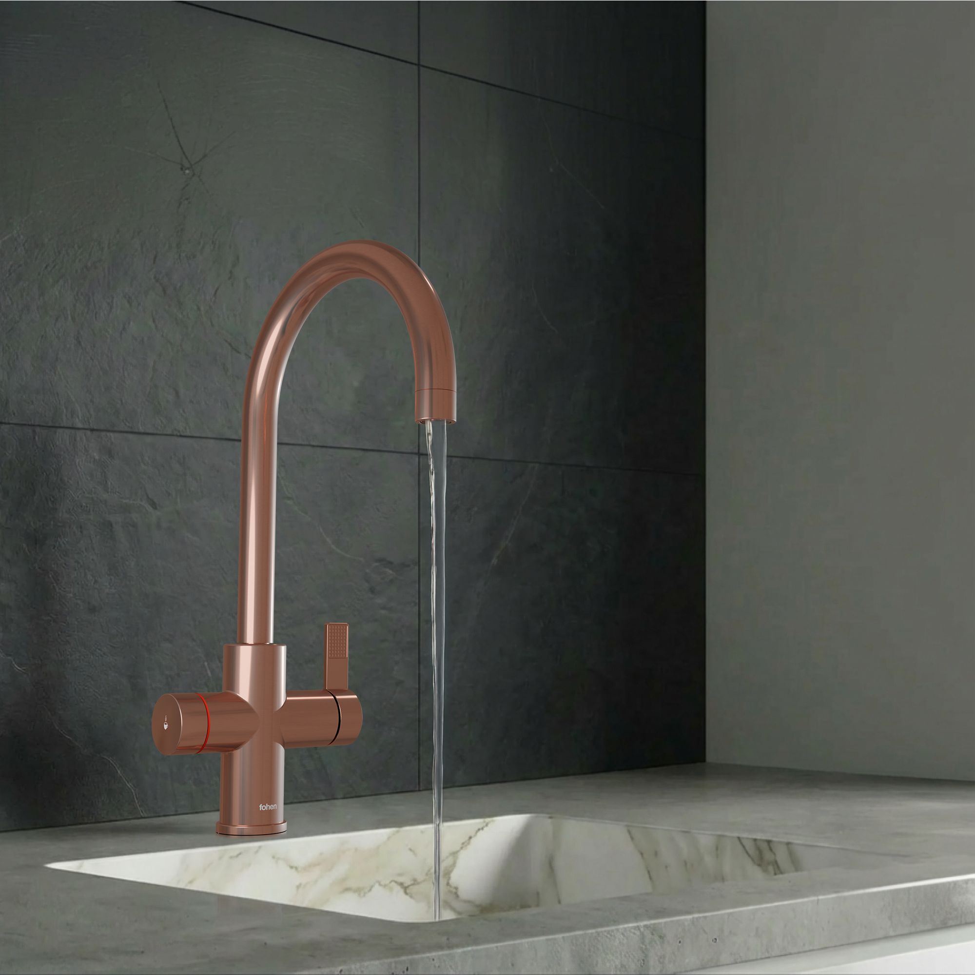 4-in-1 Fohen Fervente Touch - Rose Gold
