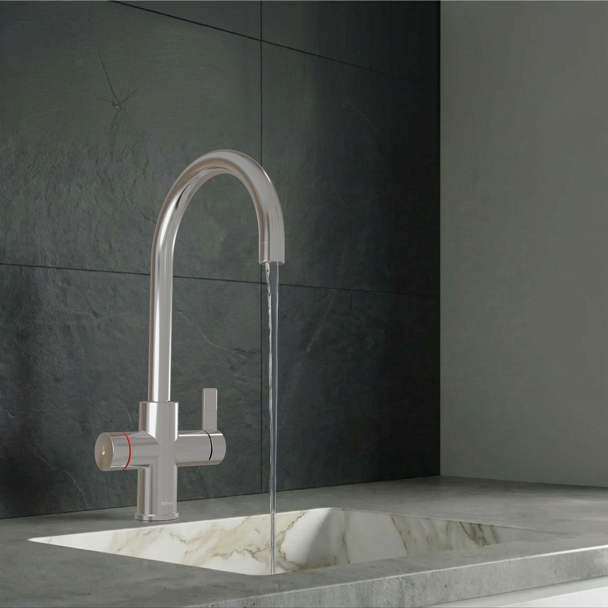 4-in-1 Fohen Fervente Touch - Chrome