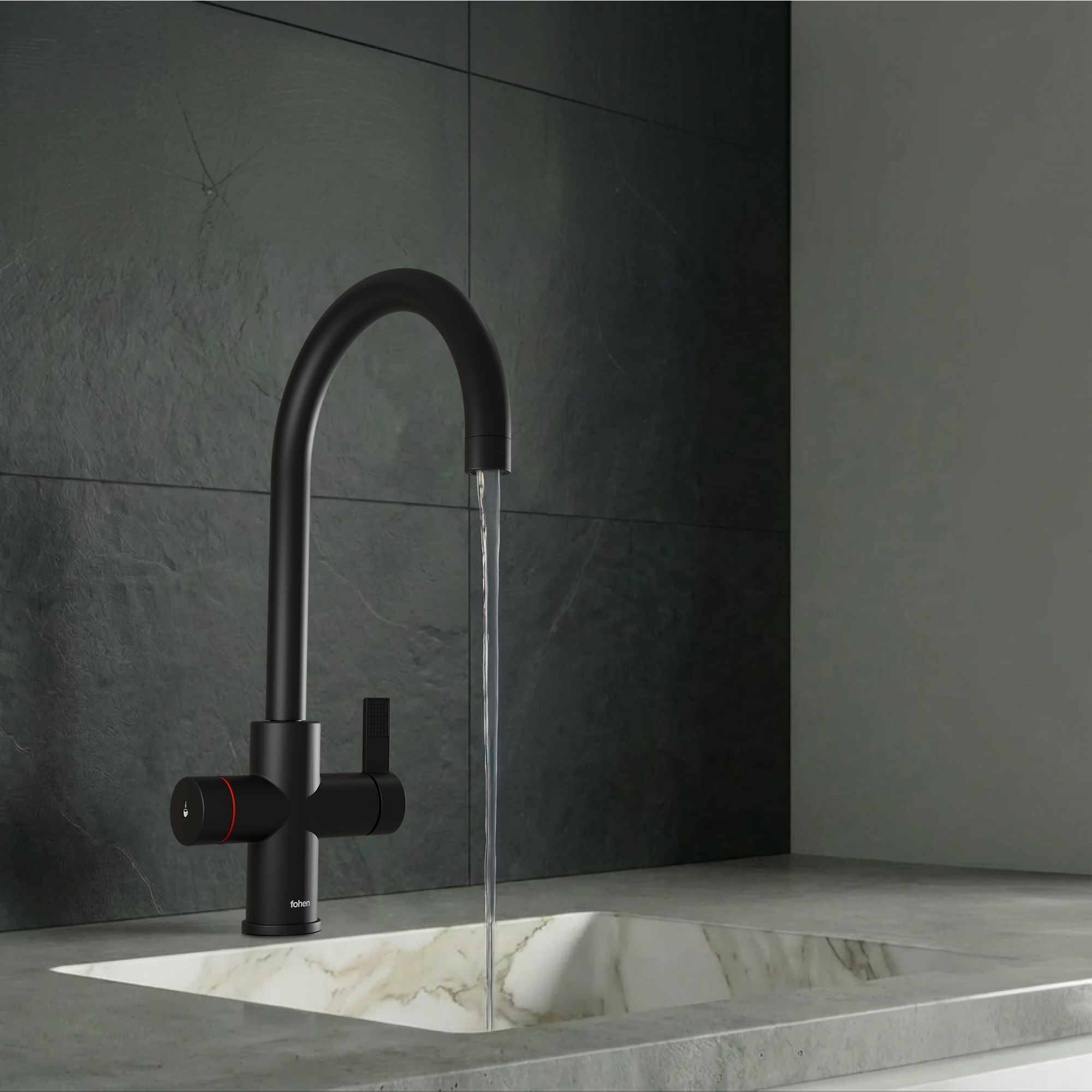 4-in-1 Fohen Fervente Touch - Matt Black