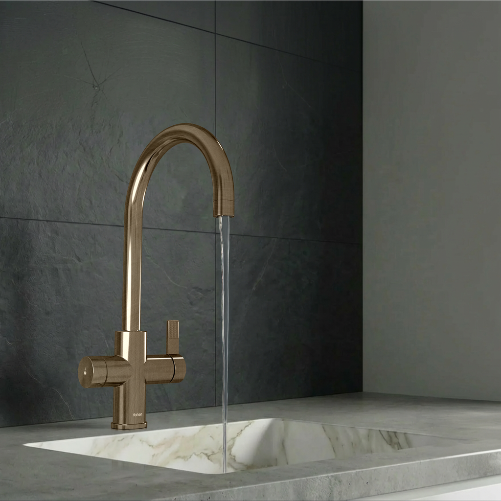 4-in-1 Fohen Fervente Touch - Patinated Brass