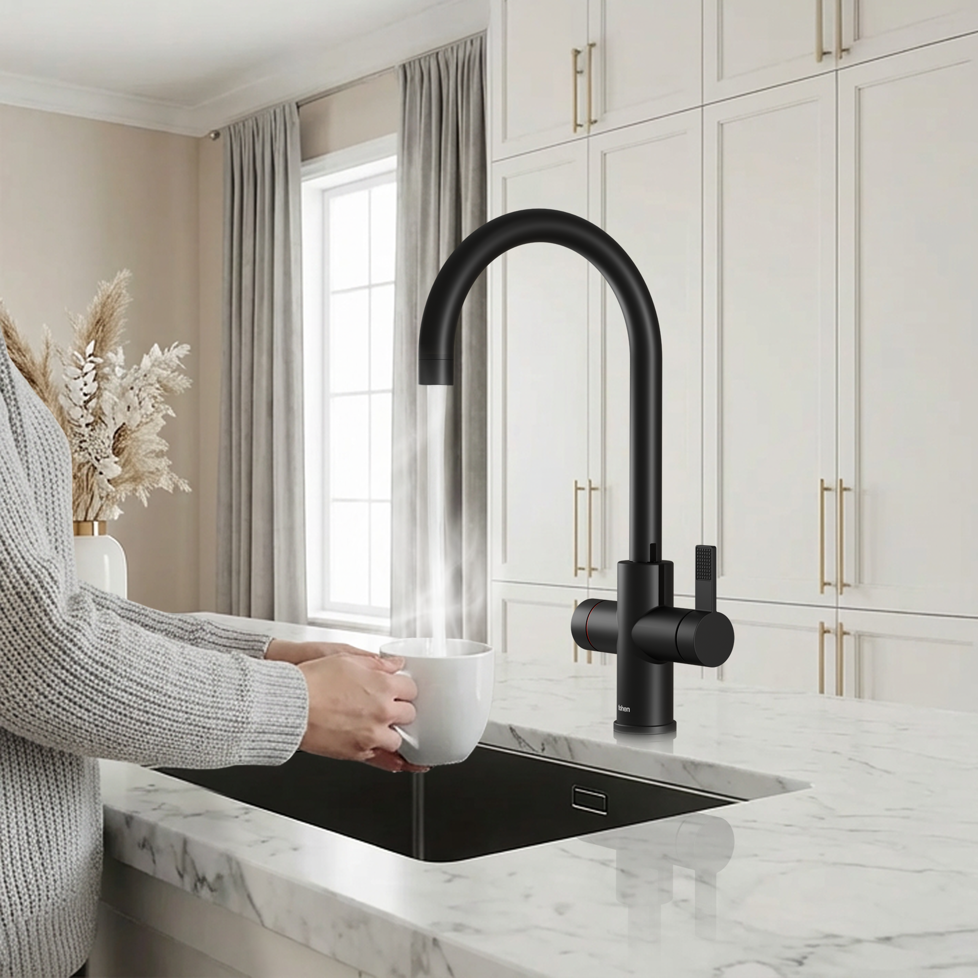 4-in-1 Fohen Fervente Touch - Matt Black