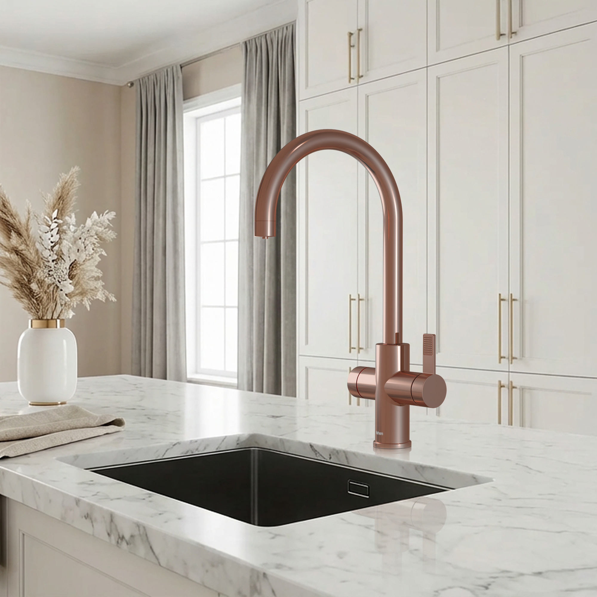 4-in-1 Fohen Fervente Touch - Rose Gold
