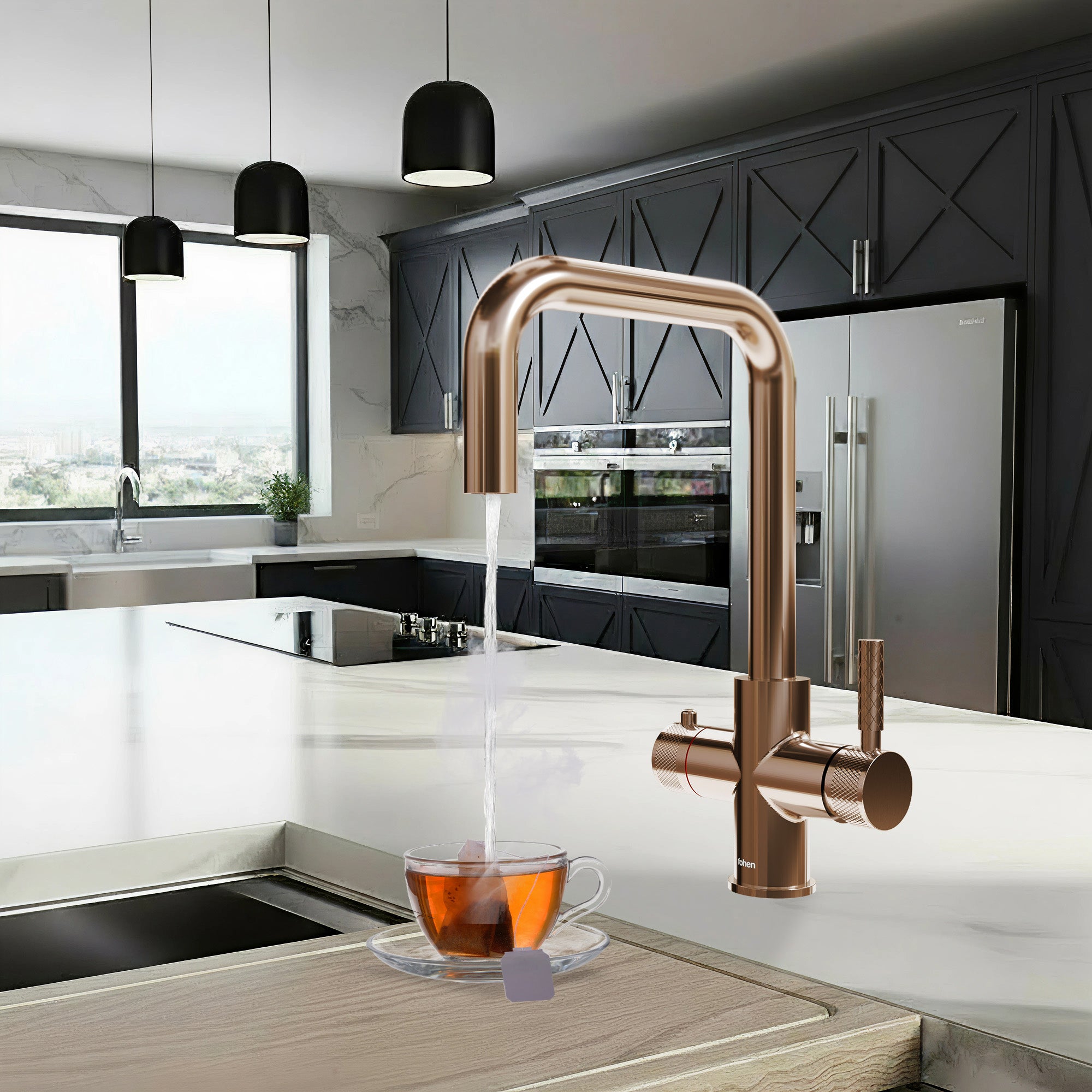 4-in-1 Fohen Focetti Pro - Rose Gold