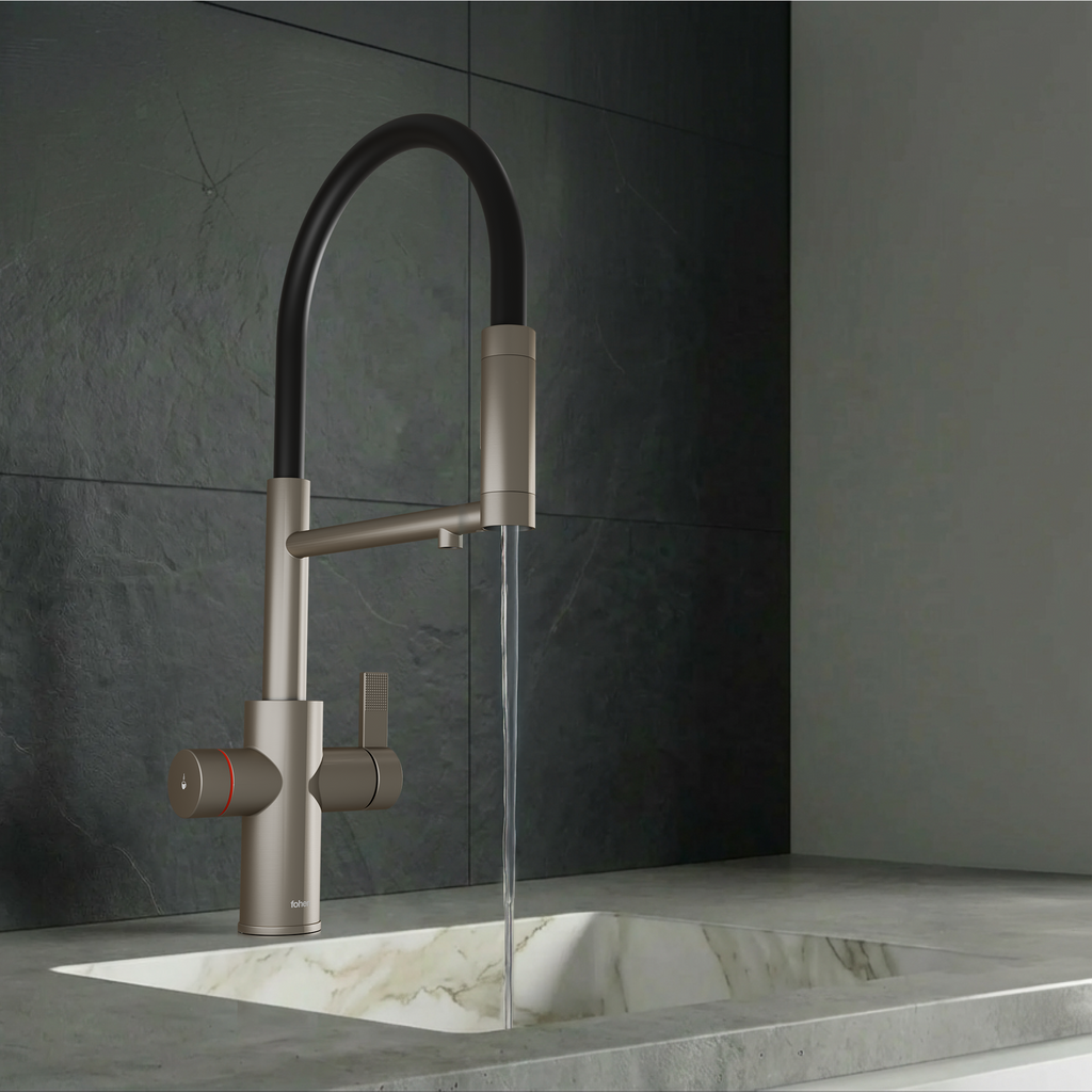 4-in-1 Fohen Flux Touch - Brushed Nickel