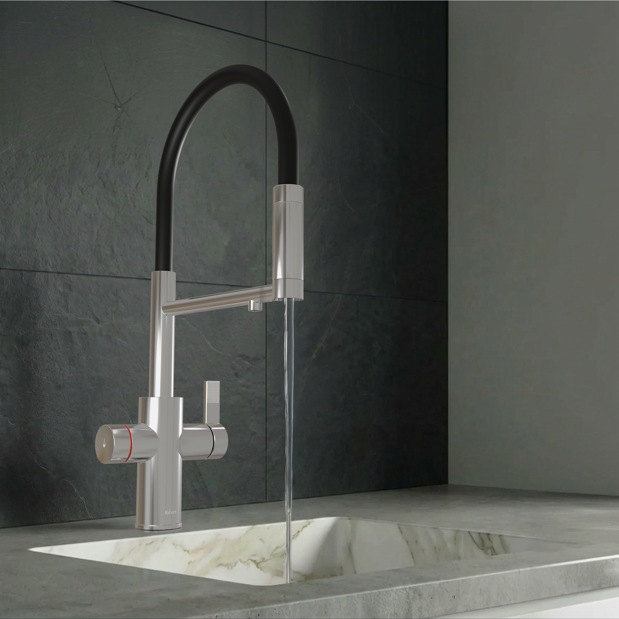 4-in-1 Fohen Flux Touch - Chrome