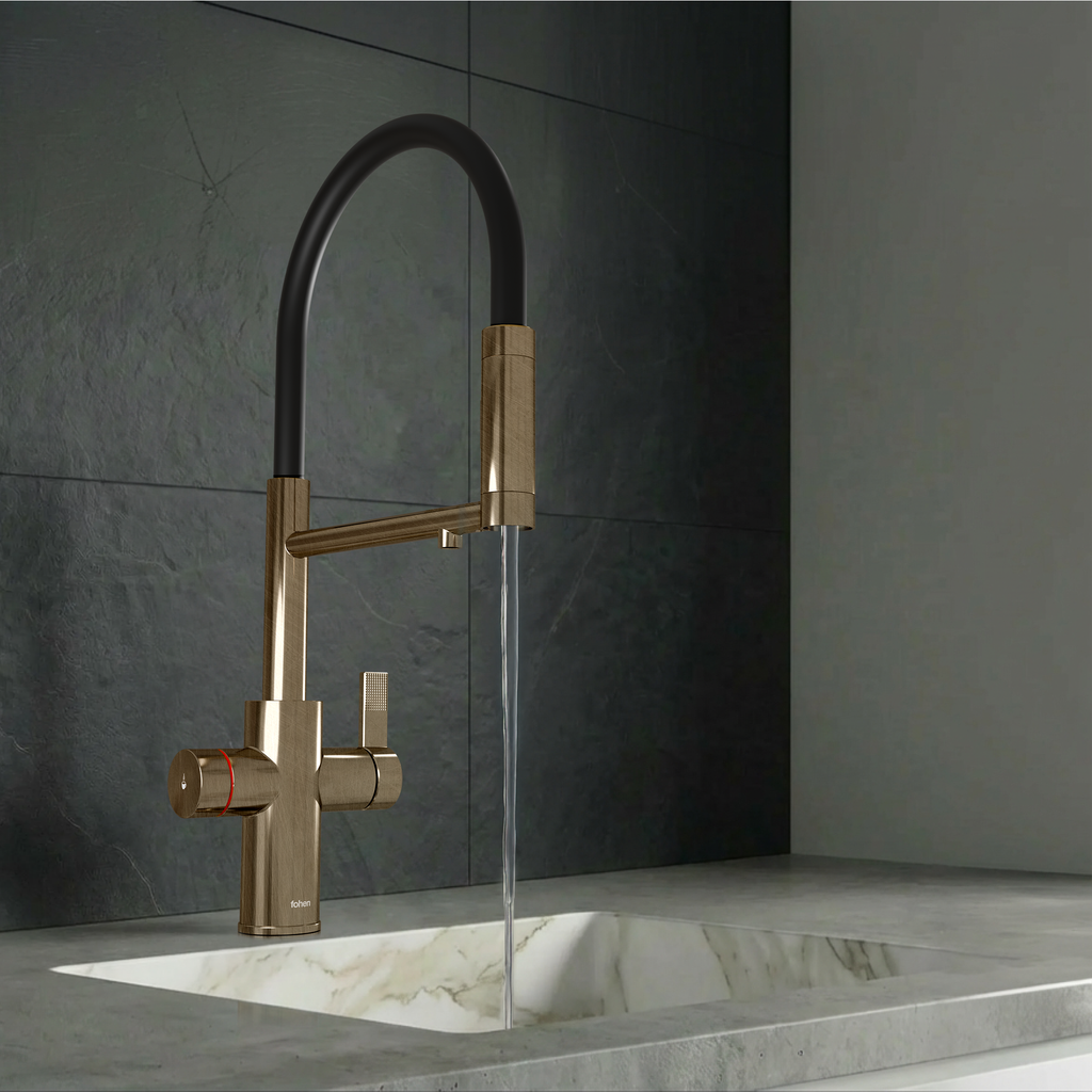 4-in-1 Fohen Flux Touch - Patinated Brass