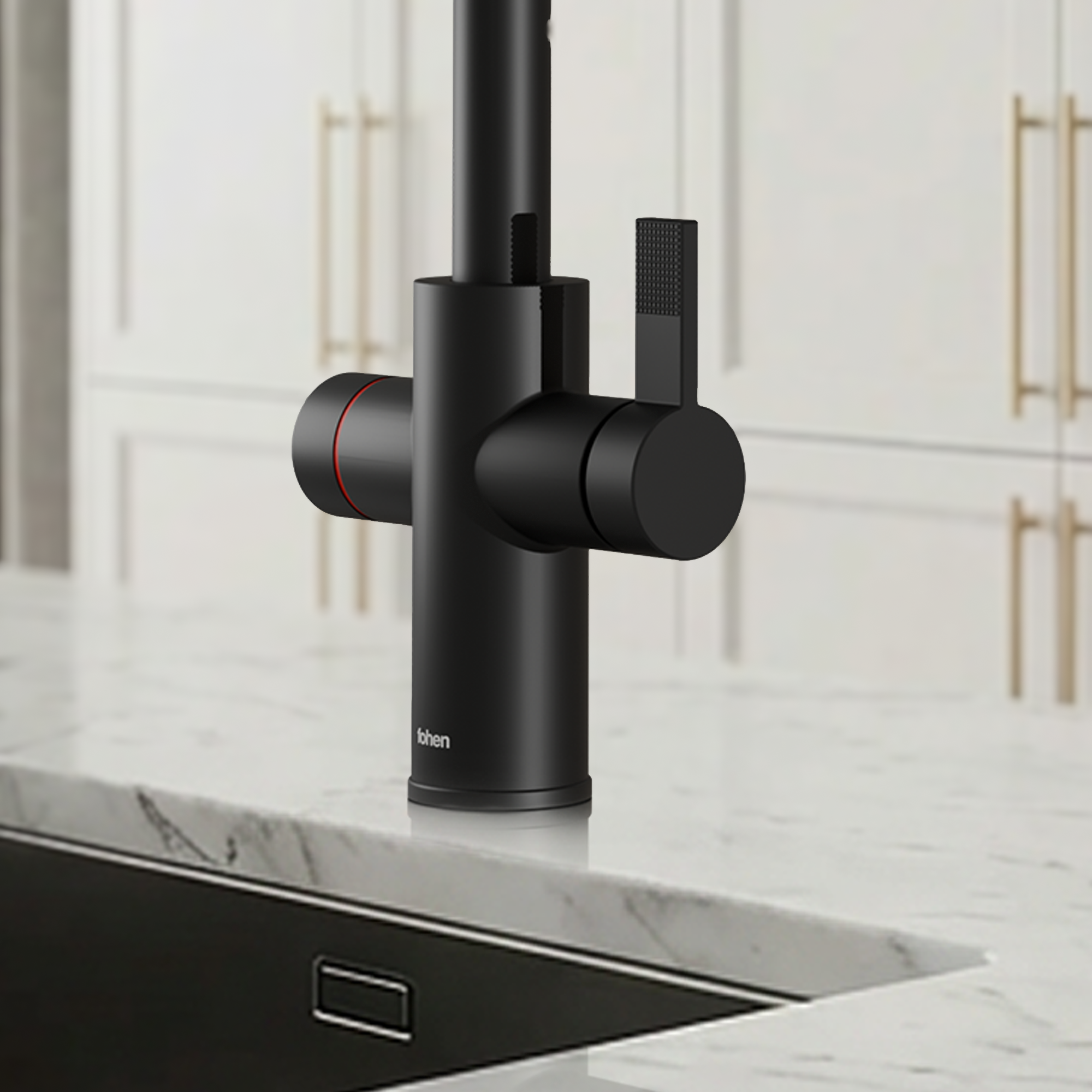 4-in-1 Fohen Flux Touch - Matt Black