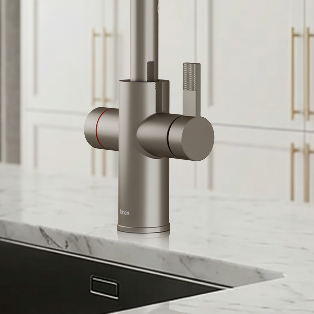 4-in-1 Fohen Flux Touch - Brushed Nickel