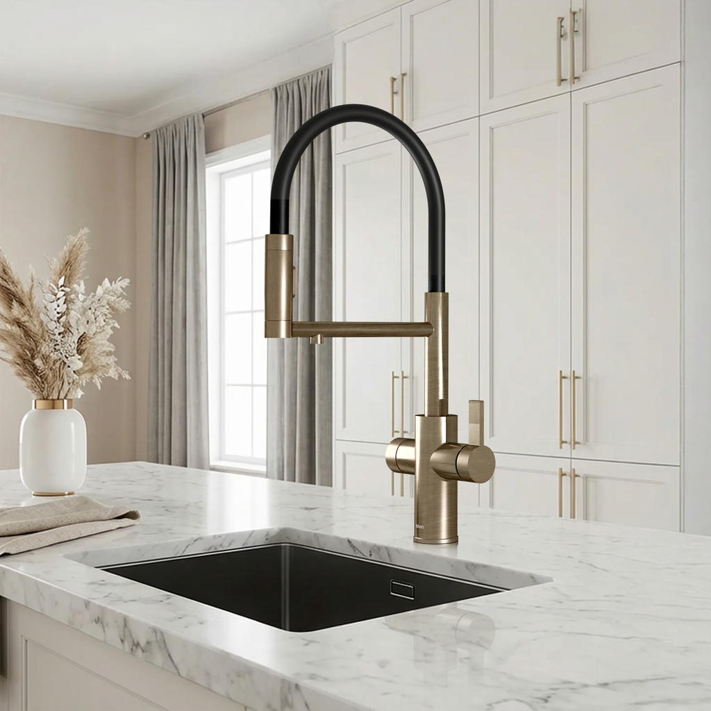 4-in-1 Fohen Flux Touch - Patinated Brass