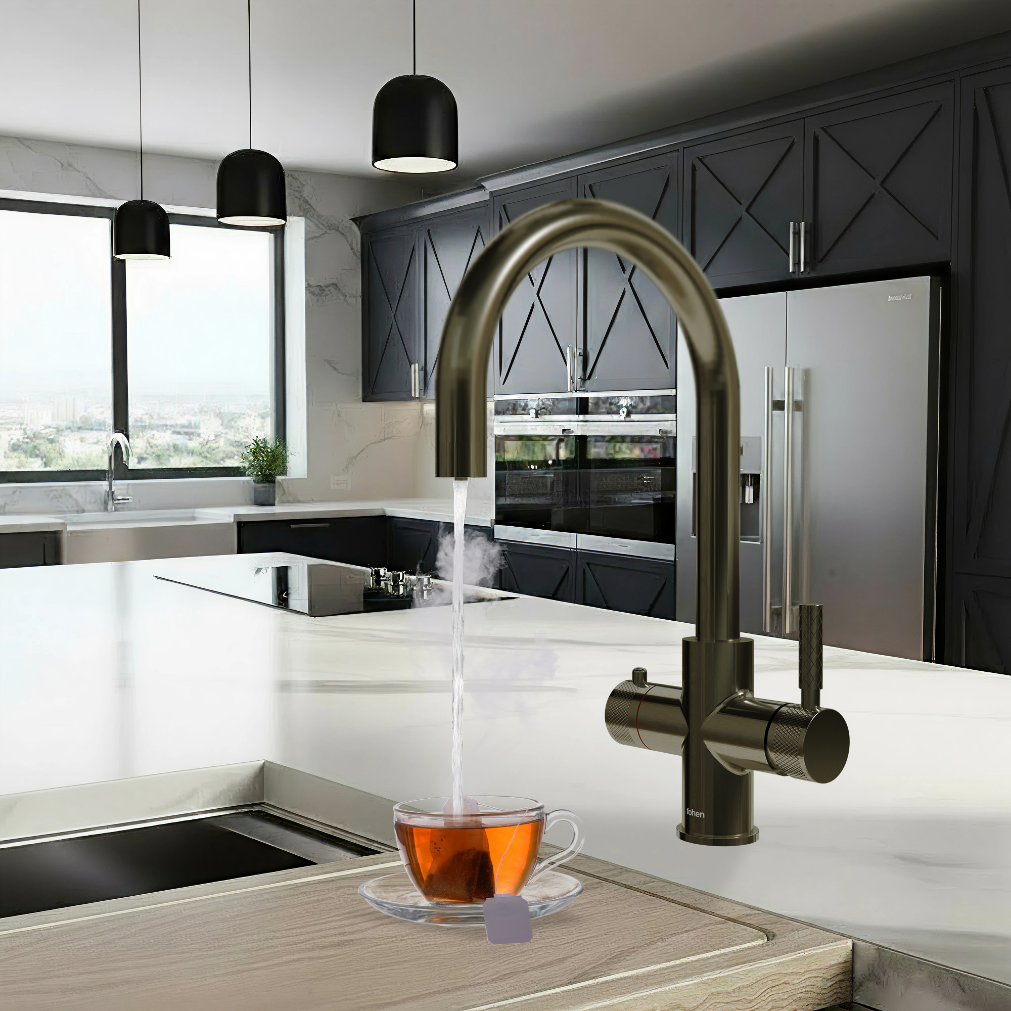 4-in-1 Fohen Flagro Pro - Brushed Gunmetal