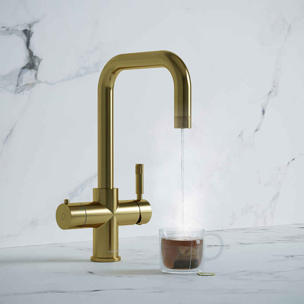 4-in-1 Hanström Saxan - Champagne Gold