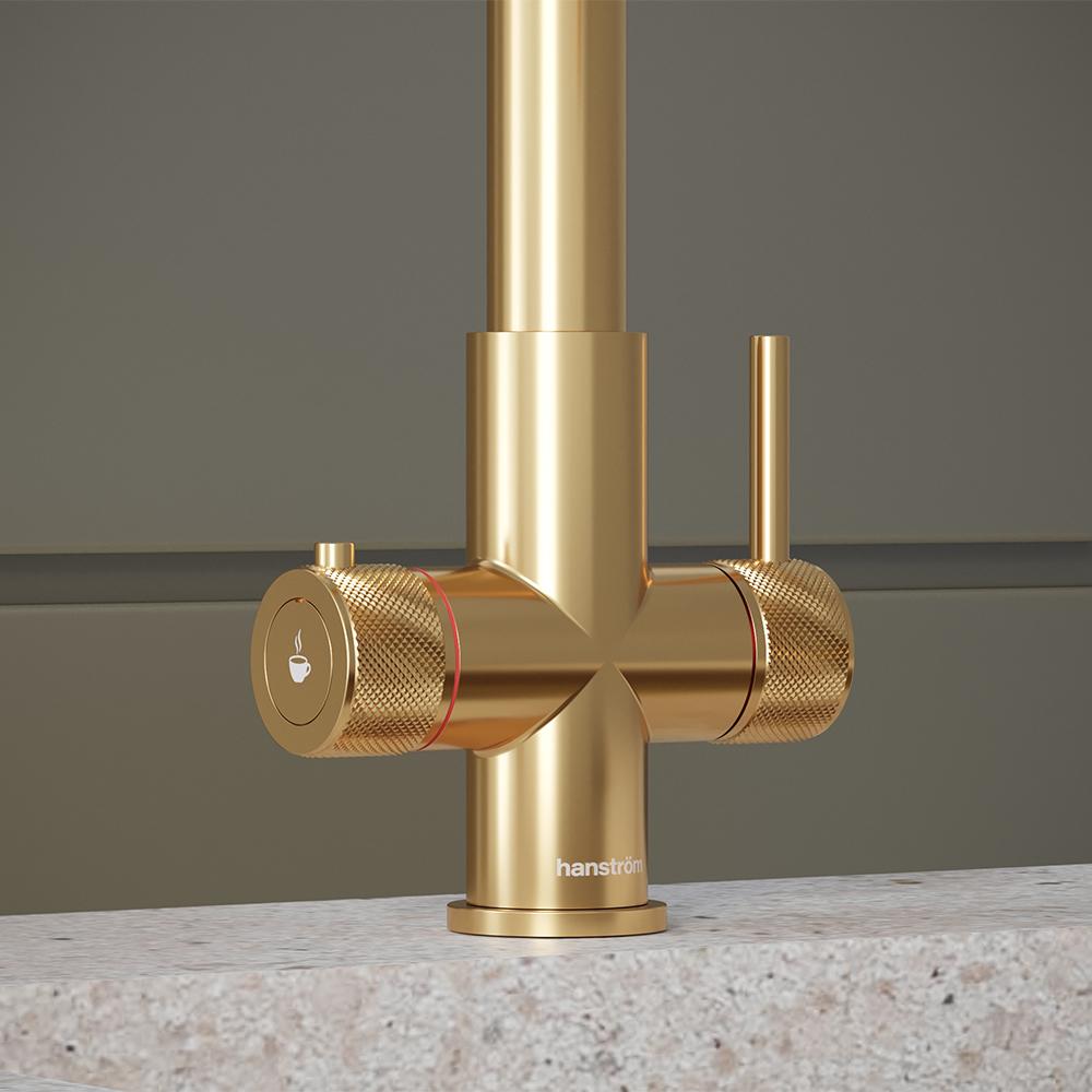 3-in-1 Hanström Aran Touch - Brushed Gold