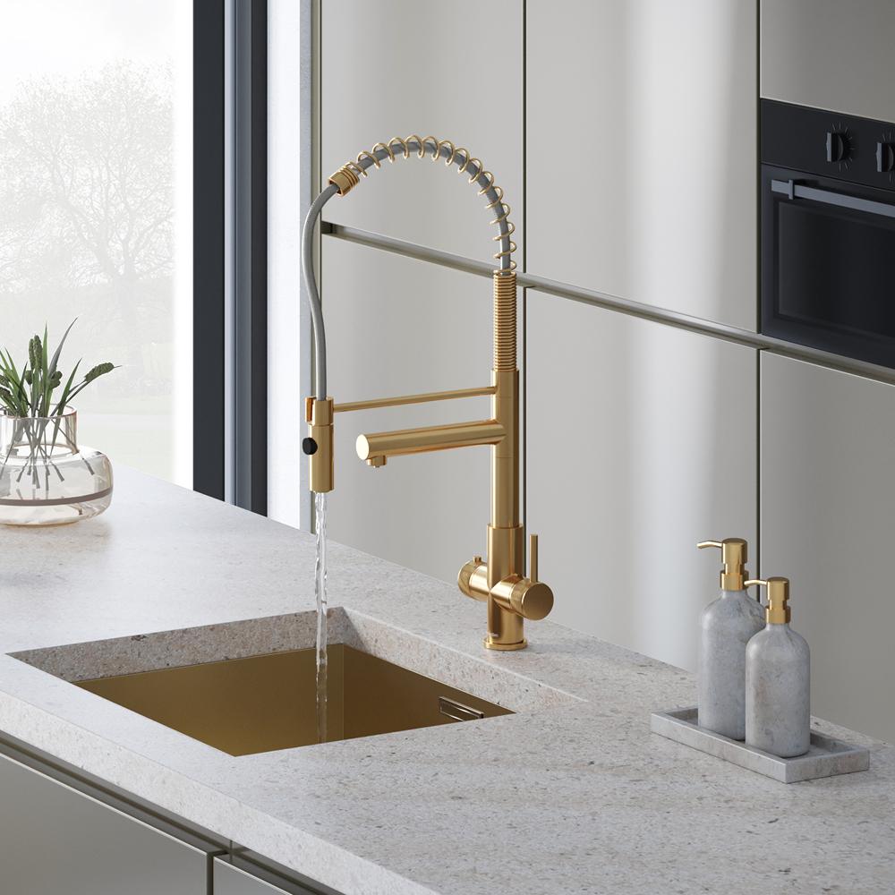 3-in-1 Hanström Aran Touch - Brushed Gold