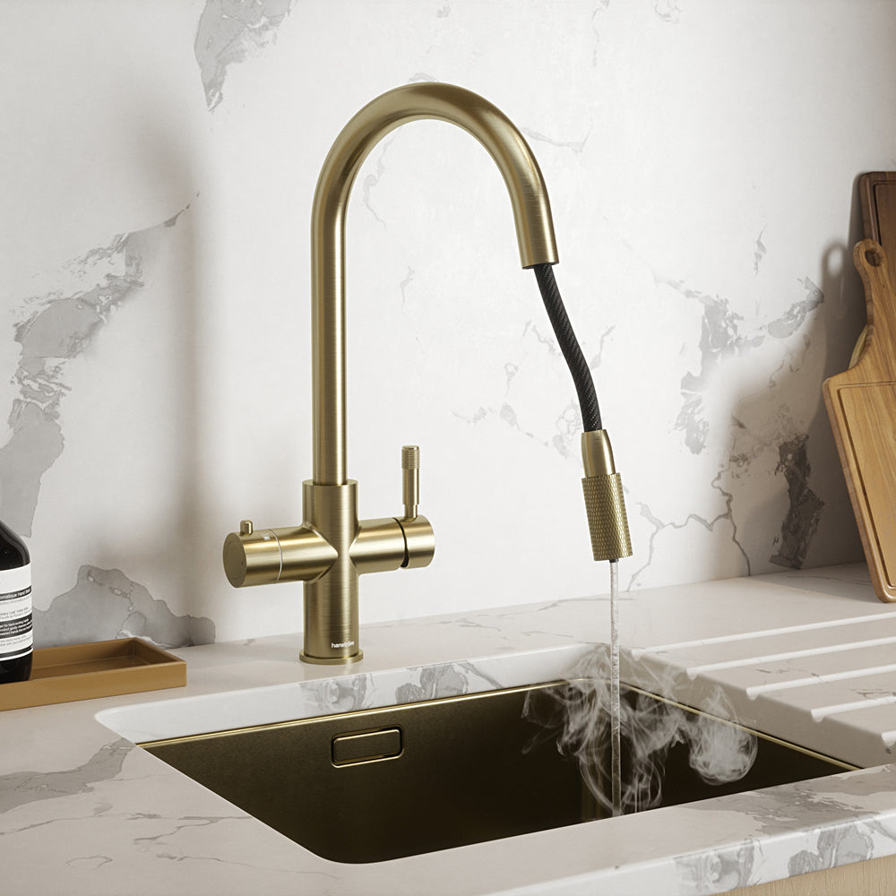 4-in-1 Hanström Flex Pro - Brushed Brass