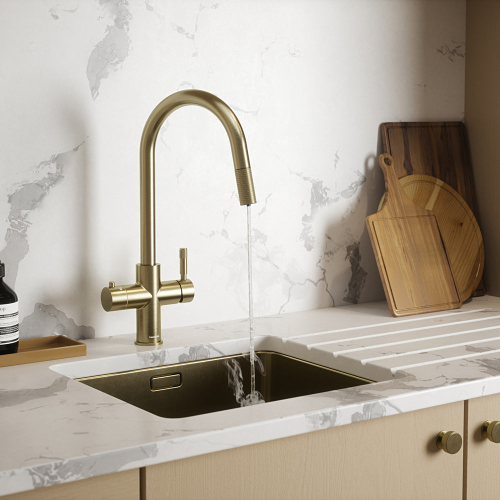 4-in-1 Hanström Flex Pro - Brushed Brass