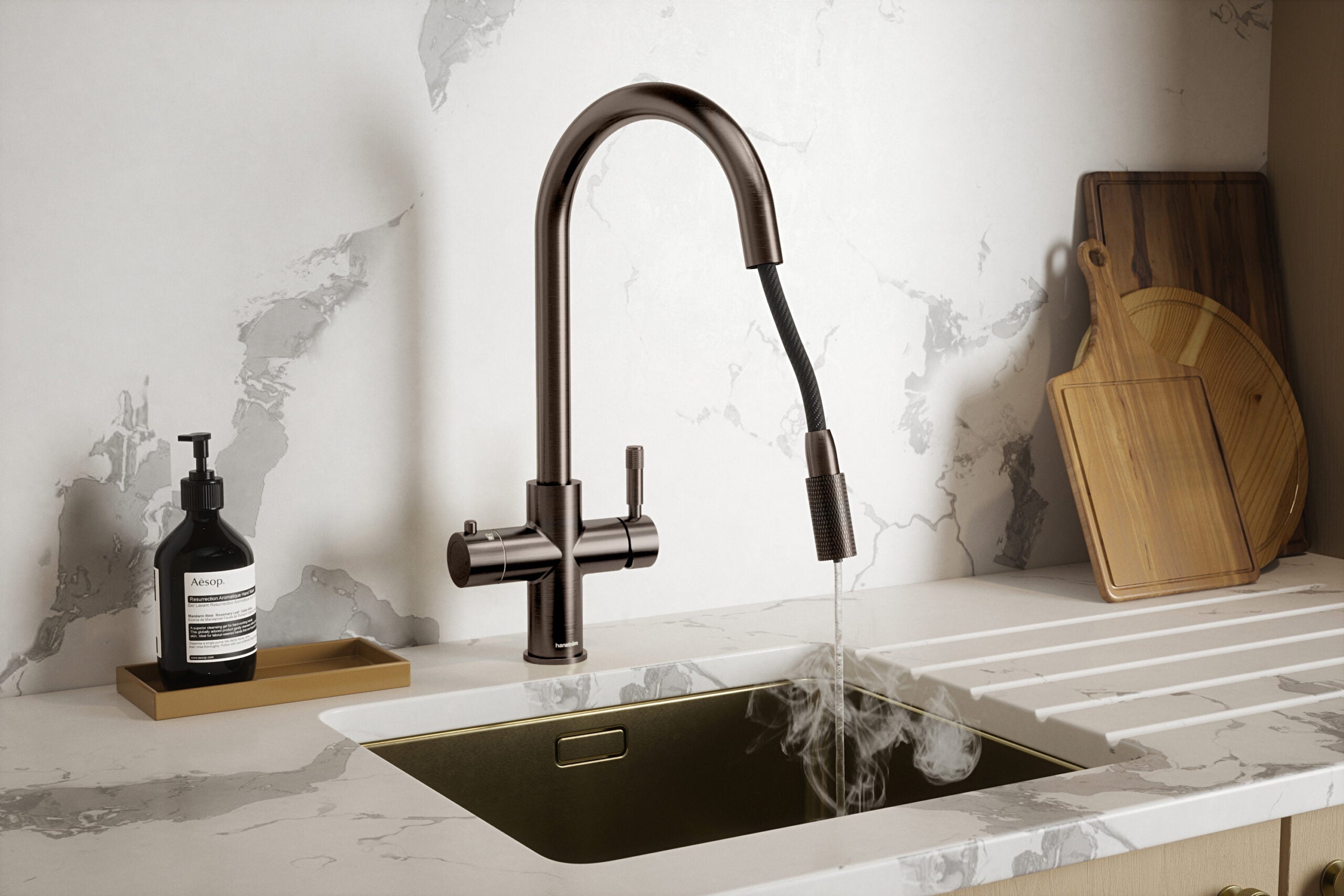 4-in-1 Hanström Flex Pro - Brushed Bronze