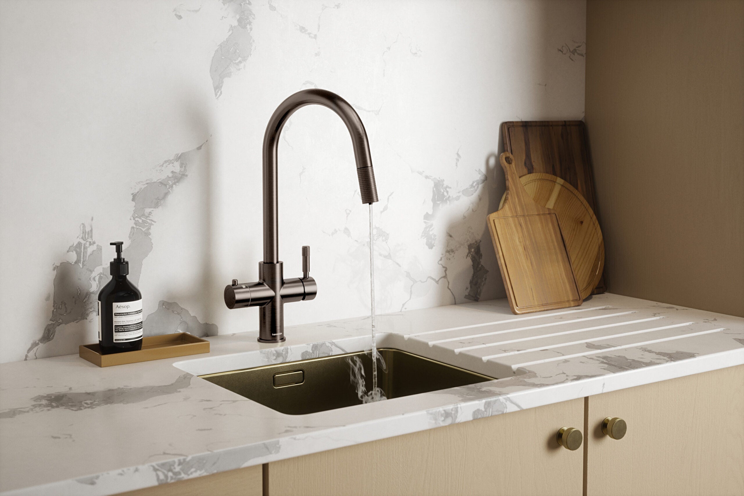 4-in-1 Hanström Flex Pro - Brushed Bronze