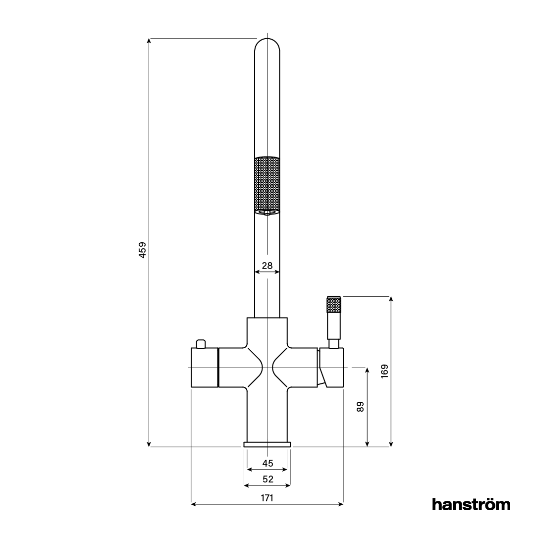 4-in-1 Hanström Flex Pro - Chrome