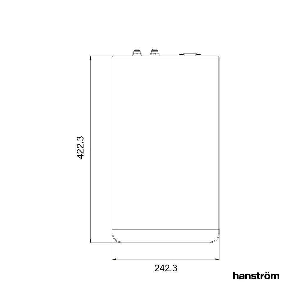 5-in-1 Hanström Floran - Brushed Brass