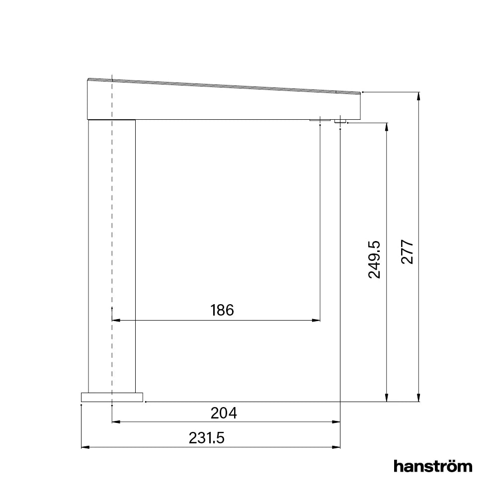 Image of Hanström Floran Brushed Nickel
