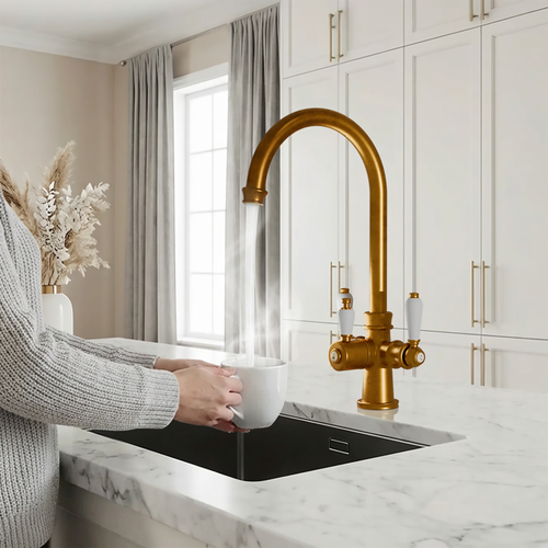 3-in-1 Fohen Holden Cruciform - Aged Brass