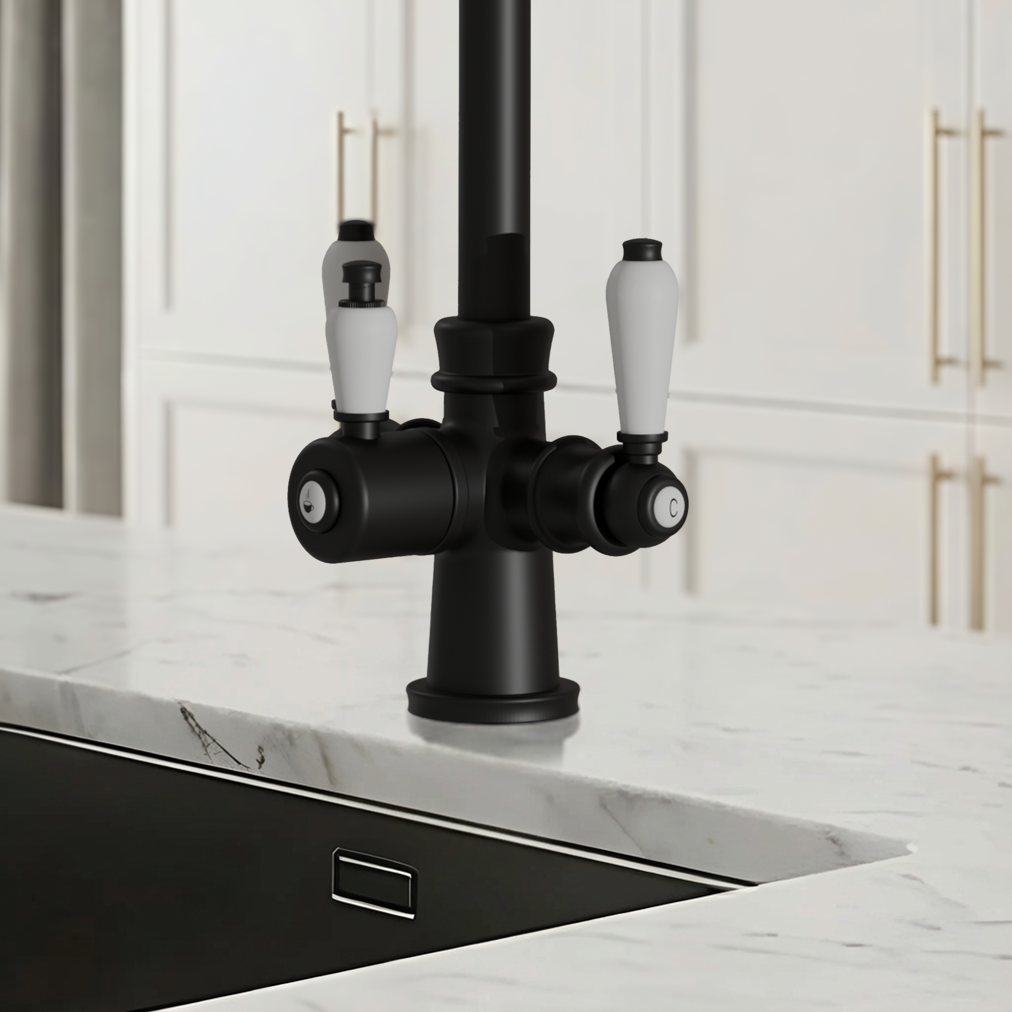 Image of Fohen Holden Cruciform 3-in-1 Matt Black