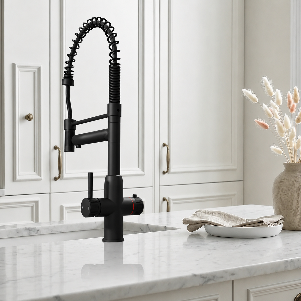 3-in-1 Fohen Spring Pro - Matt Black