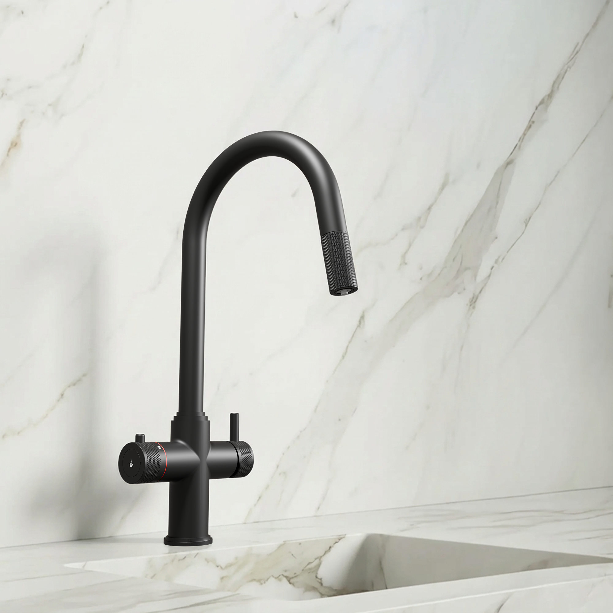 4-in-1 Fohen Kyros Pull Out - Matt Black