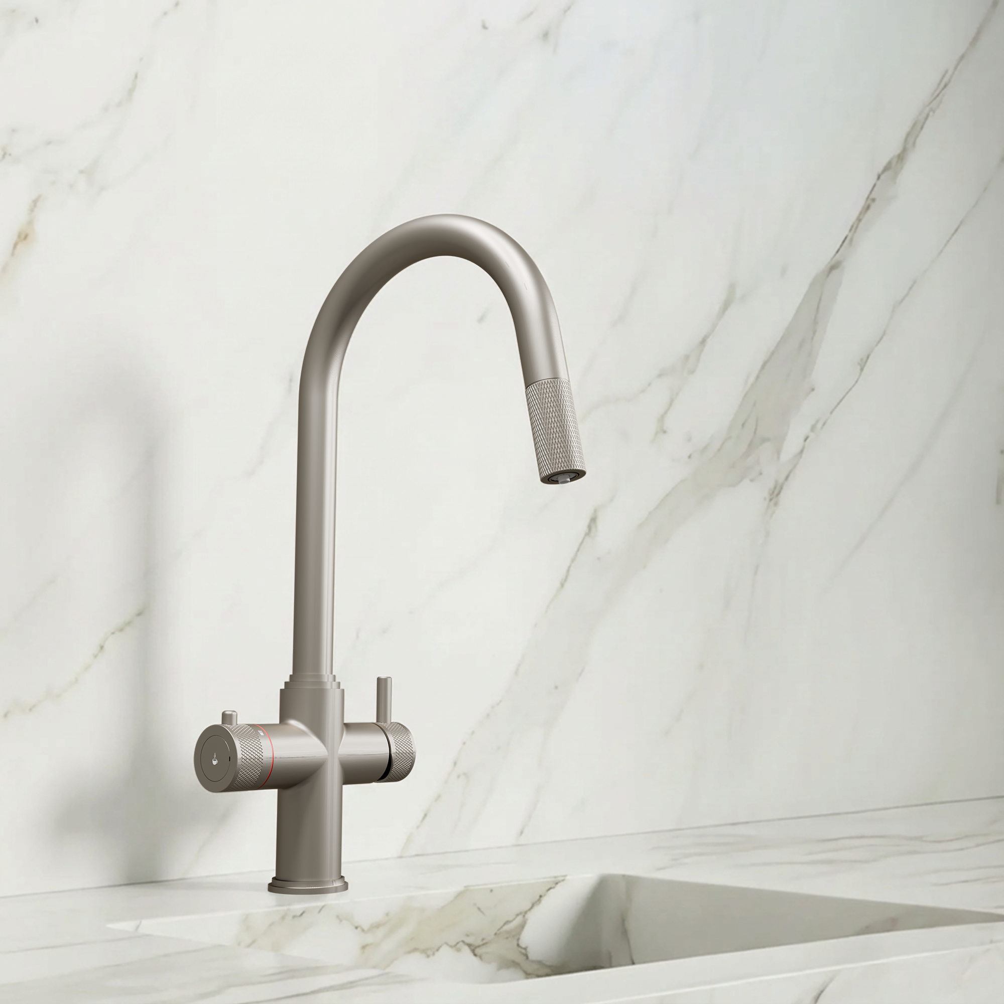 4-in-1 Fohen Kyros Pull Out - Brushed Nickel