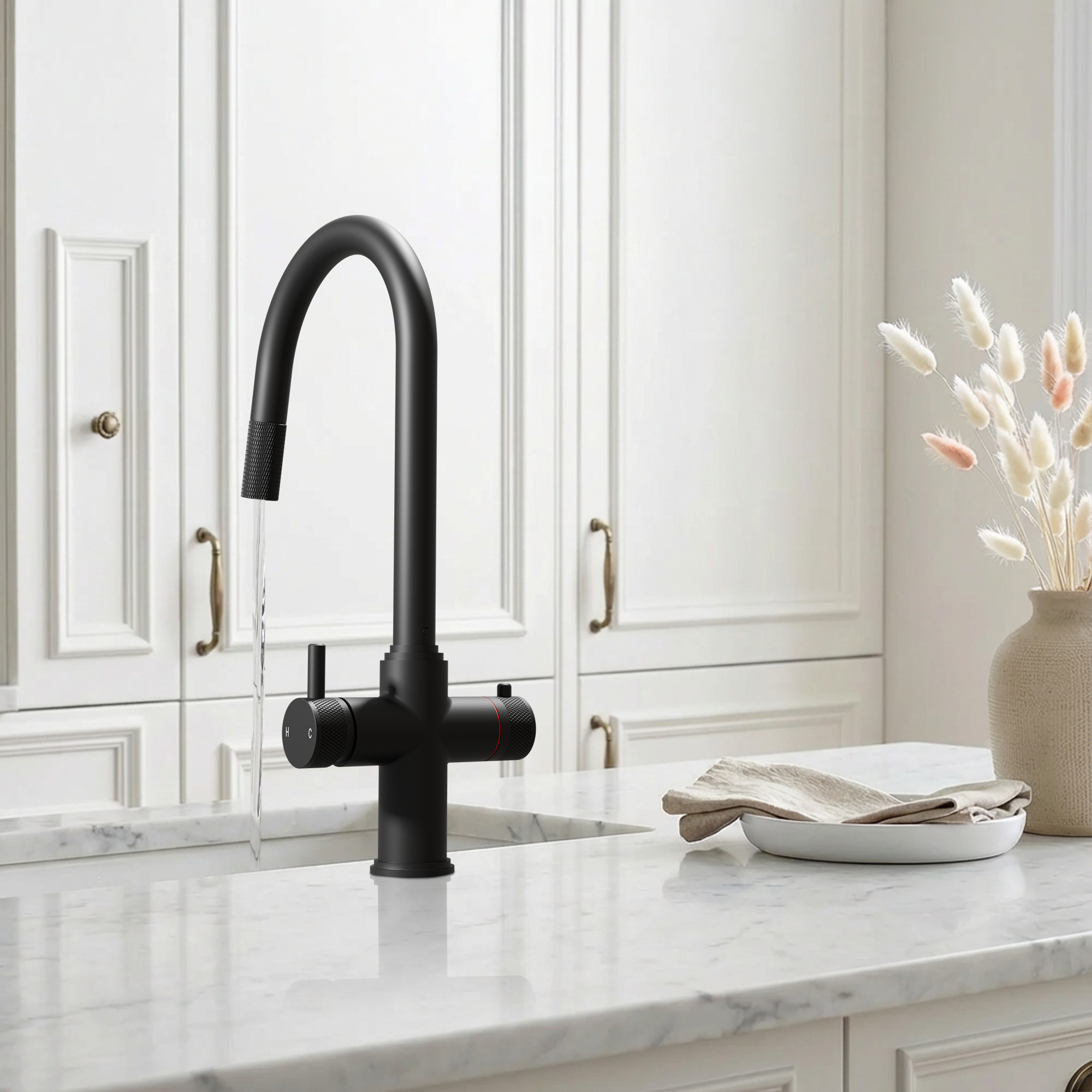4-in-1 Fohen Kyros Pull Out - Matt Black