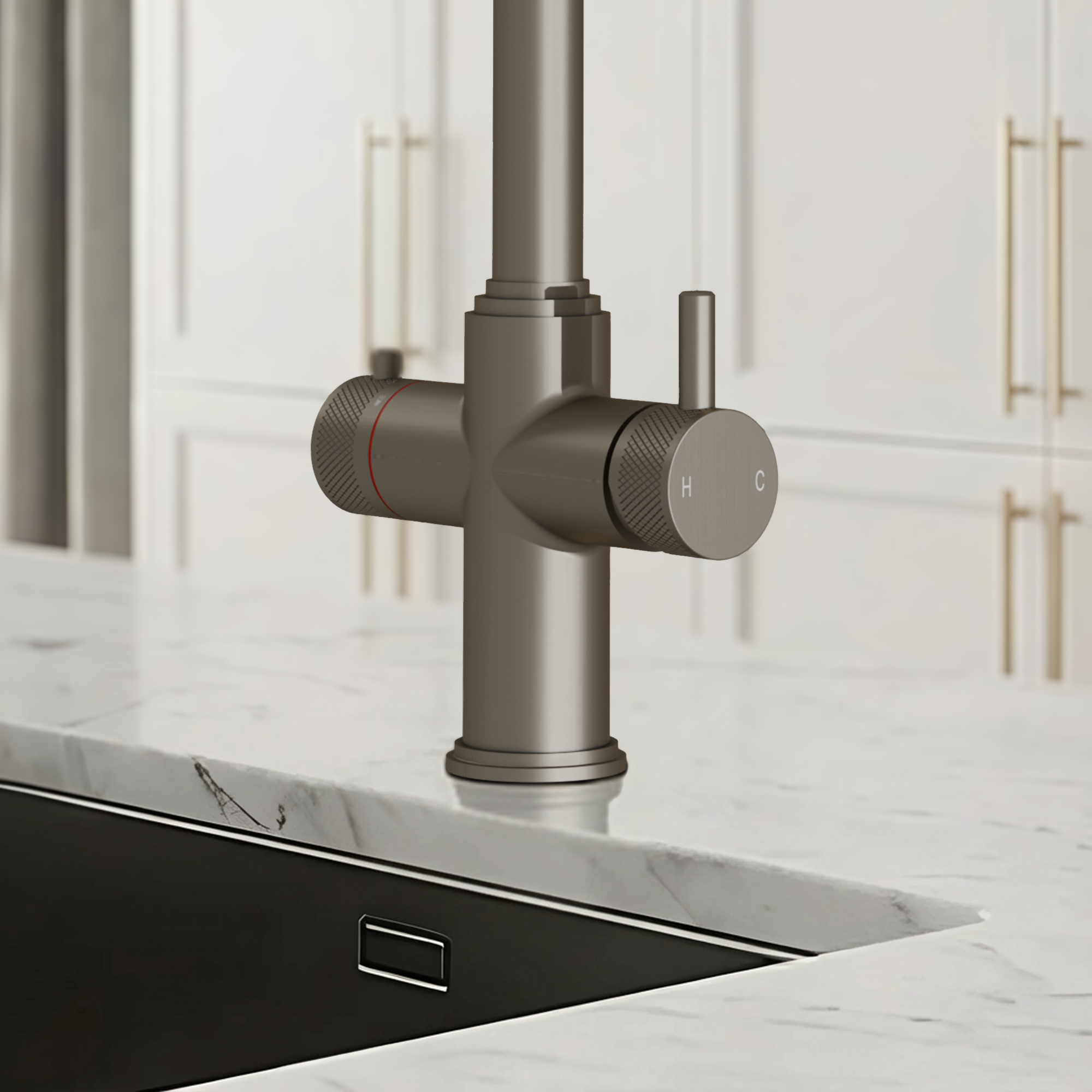 Image of Fohen Kyros 4-in-1 Pull Out Brushed Nickel