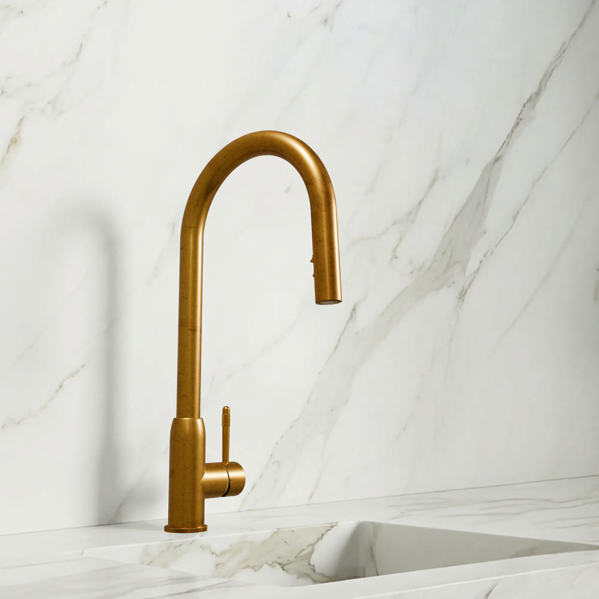 2-in-1 Fohen Lesse - Aged Brass